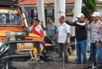 Wakil Ketua I DPRD Hardizal menghadiri pelepasan Indonesia Off-Road Expedition (IOX) Raja 2026 di Sungai Penuh.