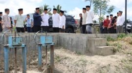 Wako Alfin dan Wawako Azhar meninjau SPAM Hamparan Rawang.(30/1)