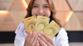 Pegadaian mencatat penurunan harga emas Galeri 24 dan UBS pada Sabtu (31/1/2026) di hampir seluruh denominasi.