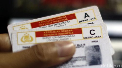 Ilustrasi pembuatan SIM (Foto: Rachman Haryanto)