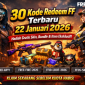 Ilustrasi kode redeem FF terbaru 22 Januari 2026 yang menawarkan hadiah gratis berupa skin, bundle, dan item eksklusif Free Fire.