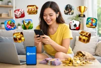 Bermain game di ponsel bisa menambah saldo DANA secara mudah