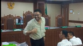 Ammr Zoni di Pengadilan Negeri Jakarta Pusat, Kamis (15/1/2026). Foto: Ahsan/detikhot