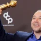 Stephen Graham added a Golden Globe to the string of awards he's won for Adolescenc