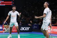 Fajar/Fikri lolos ke 16 besar Malaysia Open 2026 usai mengalahkan Fang Chih Lee/Fang Jen Lee di Axiata Arena.