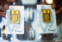 Harga Emas Antam Naik/Foto: Andhika Prasetia