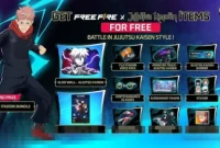 Daftar 50 Kode Redeem FF Hari Ini (Hadiah Utama Bundle JJK Dan HRK)