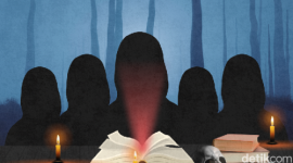 Ilustrasi aliran sesat yang menggambarkan penyimpangan ajaran dari Al-Qur’an dan sunnah menurut kriteria Majelis Ulama Indonesia (MUI).