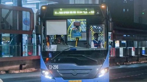 Foto: Ilustrasi bus TransJakarta (dok TransJ)