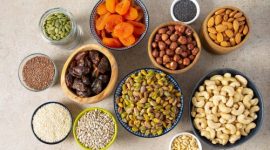 Berbagai jenis kacang-kacangan yang kaya nutrisi dan bermanfaat bagi kesehatan tubuh.