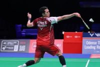 Jonatan Christie menjadi salah satu wakil Indonesia yang berlaga di India Open 2026 di New Delhi.