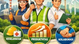 Bulan K3 Nasional 2026 Perkuat Ekosistem Kerja Aman  keselamatan (ilustrasi AI)