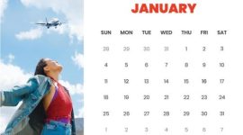Kalender Januari 2026. (Foto: johnniedavid12412/Freepik)