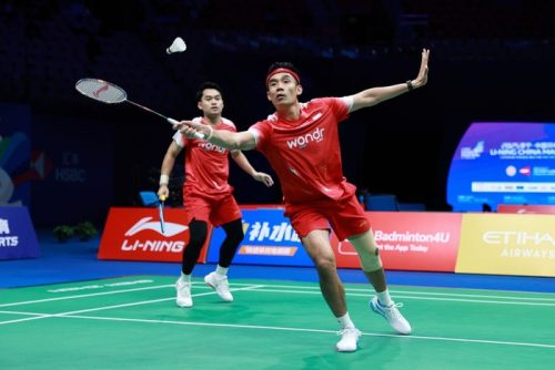 Leo Rolly Carnando/Bagas Maulana melaju ke babak 16 besar Thailand Masters 2026 usai menang meyakinkan di laga pembuka.