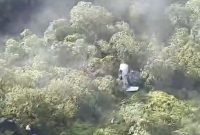 Foto: Lokasi penemuan serpihan pesawat ATR 42-500 yang jatuh di Gunung Bulusaraung. (Dokumen Istimewa)