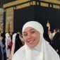 Lula Lahfah saat menjalankan ibadah umrah. Foto: Dok. Instagram @lulalahfah.