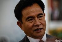 Menko Kumham-Imipas Yusril Ihza Mahendra. (Rifkianto Nugroho/detikcom