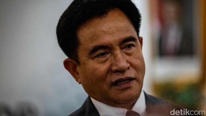 Menko Kumham-Imipas Yusril Ihza Mahendra. (Rifkianto Nugroho/detikcom