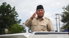 Presiden Prabowo Subianto saat meresmikan Refinery Development Master Plan (RDMP) Pertamina di Balikpapan, Kalimantan Timur, Senin (12/1/2026).