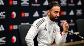 Ruben Amorim dipecat MU usai beri komentar pedas. (Foto: Manchester United via Getty Imag/Ash Donelon)