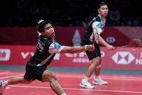 Sabar Karyaman Gutama/M. Reza Pahlevi Isfahani tampil dominan saat mengalahkan Chen Zhi Ray/Lin Yu Chieh pada babak 32 besar India Open 2026.