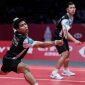 Sabar Karyaman Gutama/M. Reza Pahlevi Isfahani tampil dominan saat mengalahkan Chen Zhi Ray/Lin Yu Chieh pada babak 32 besar India Open 2026.