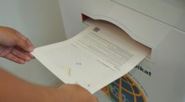 Sertifikat tanah elektronik. Foto: Dok. Kementerian ATR/BPN