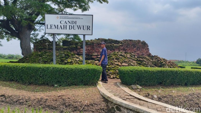 Candi Lemah Duwur di Sidoarjo (Suparno/detikJatim)  Baca artikel detikTravel, 