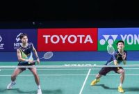 Raymond Indra/Nikolaus Joaquin menembus final Thailand Masters 2026 setelah mengalahkan Hu Ke Yuan/Lin Xiang Yi.