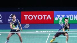 Raymond Indra/Nikolaus Joaquin menembus final Thailand Masters 2026 setelah mengalahkan Hu Ke Yuan/Lin Xiang Yi.