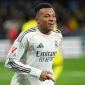 Kylian Mbappe merayakan gol untuk Real Madrid di La Liga 2025/2026.