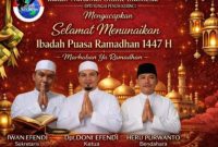 Ketua DPD IWOI Sungai Penuh–Kerinci, Dpt. Doni Efendi, menyampaikan ucapan selamat menunaikan ibadah puasa Ramadhan 1447 Hijriah.