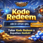 Ilustrasi Mobile Legends menampilkan kode redeem, karakter Layla dan Jawhead, serta peti berisi diamond dan koin emas. ( foto inbrita)