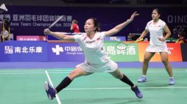 Rachel Allessya Rose/Febi Setianingrum memastikan kemenangan Indonesia atas Hong Kong pada laga Grup X Kejuaraan Beregu Asia 2026 di Qingdao, China.
