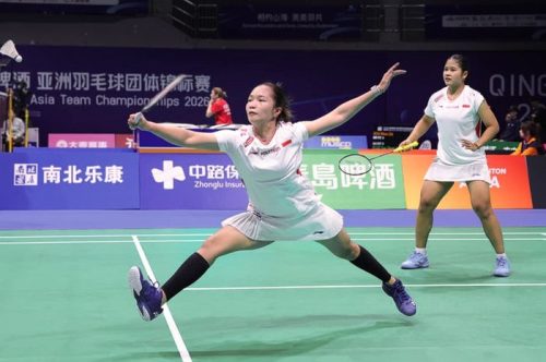 Rachel Allessya Rose/Febi Setianingrum memastikan kemenangan Indonesia atas Hong Kong pada laga Grup X Kejuaraan Beregu Asia 2026 di Qingdao, China.