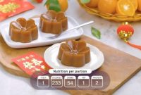 Kue Keranjang atau Dodol Cina, hidangan khas Imlek (Foto: Youtube/ellenka)