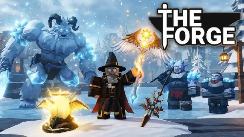 Ilustrasi pemain mengklaim kode redeem di The Forge Roblox.( foto ist)