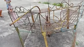 Fasilitas TK Al-Jihad di Kerinci rusak. ( foto indosberita)