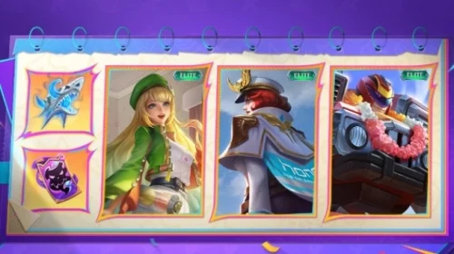 Ilustrasi skin gratis MLBB. (Instagram/ realmobilelegendsid)