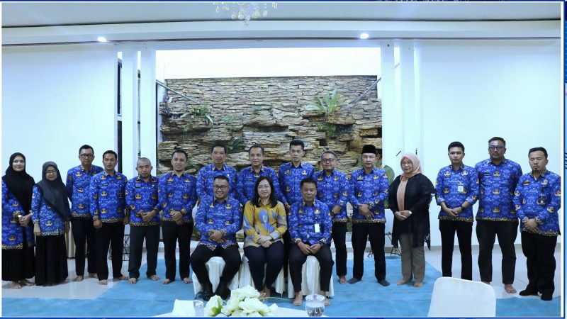 Wali Kota Sungai Penuh Alfin terima kunjungan BPMP Jambi. ( foto Humas Pemkot)