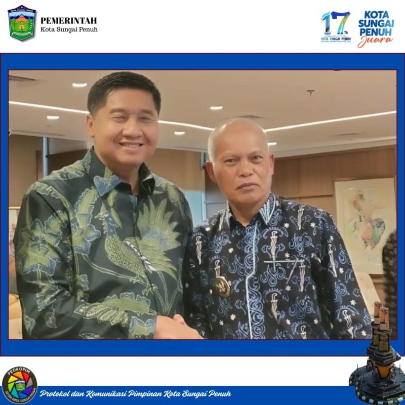 Wawako Azhar Hamzah saat audiensi dengan Menteri PKP RI di Jakarta.