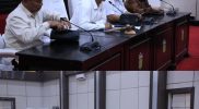 Ketua Komisi I DPRD Dahkir Yahya memimpin hearing kesehatan di Sungai Penuh.