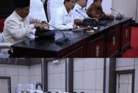 Ketua Komisi I DPRD Dahkir Yahya memimpin hearing bersama Dinas Kesehatan, manajemen RSUD, dan BPJS Kesehatan di Sungai Penuh, Rabu (25/02).