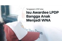 LPDP menanggapi konten awardee DS yang menulis “cukup aku saja yang WNI, anak-anakku jangan.” (DOK. LPDP)