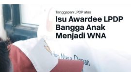 LPDP menanggapi konten awardee DS yang menulis “cukup aku saja yang WNI, anak-anakku jangan.” (DOK. LPDP)