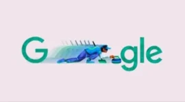 Tampilan Google Doodle Hari ini, Rabu (4/2/2026). (Foto screenshot)