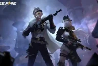 Ilustrasi pemain Free Fire mengklaim kode redeem untuk mendapatkan skin SG2 dan AK47 Blue Flame Draco secara gratis.