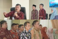 Bupati Kerinci, Monadi, memimpin Rapat Koordinasi Gerakan Indonesia ASRI di Ruang Pola Kantor Bupati, didampingi Sekretaris Daerah dan para kepala perangkat daerah.( foto Kerinci Satu)