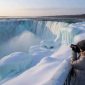 Air terjun Niagara membeku (Tangkapan layar/The News)