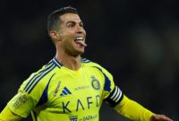 Cristiano Ronaldo saat memperkuat Al Nassr dalam laga kompetisi domestik. (Foto: Yasser Bakhsh/Getty Images)